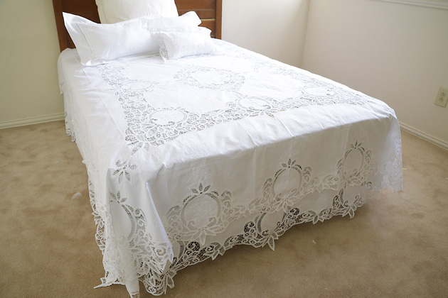 Full size bed shop coverlets